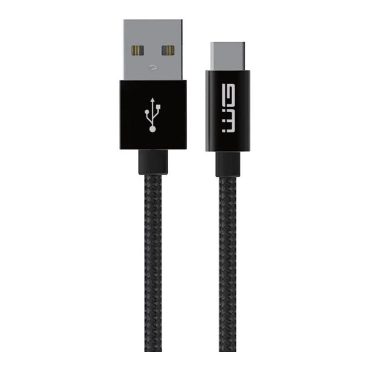 Winner Group - USB-kabel USB-C / USB-A 30W 3m svart