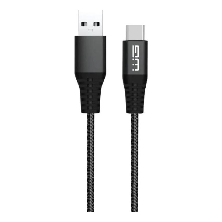 Winner Group - USB-kabel USB-C / USB-A 60W 2m svart