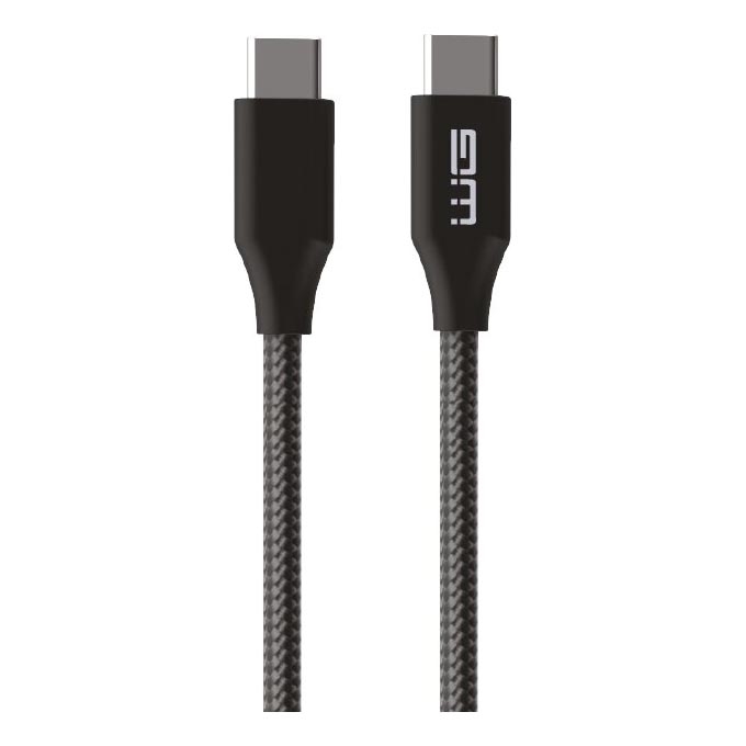 Winner Group - USB-kabel USB-C / USB-C 140W 1,5m svart