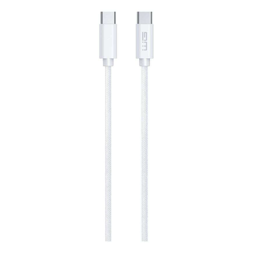 Winner Group - USB-kabel USB-C / USB-C 60W 2m vit