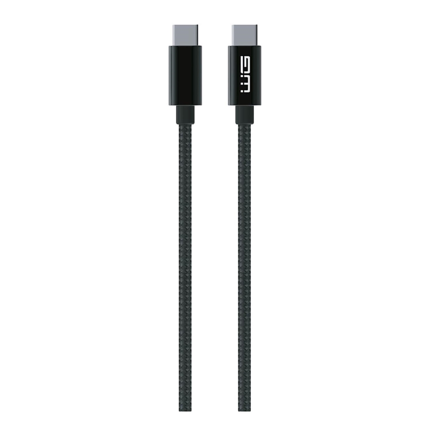 Winner Group - USB-kabel USB-C / USB-C 60W 50cm svart