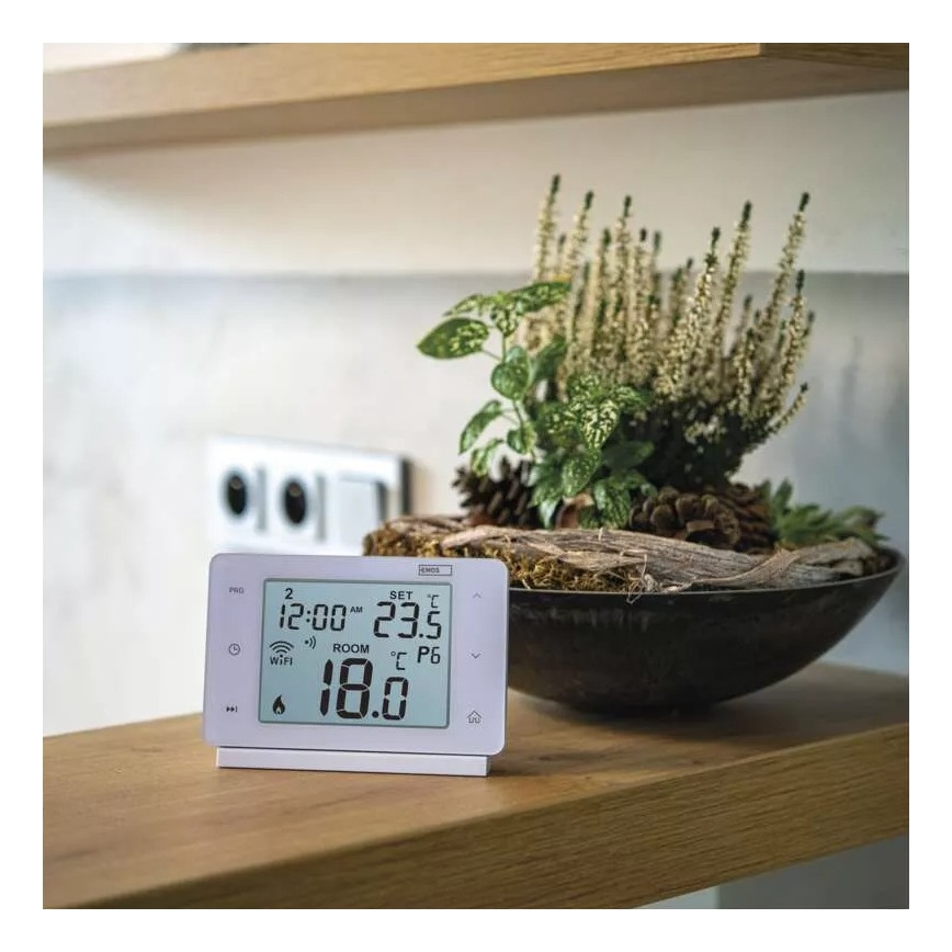 Wireless digital termostat GoSmart 230V/16A Wi-FI Tuya