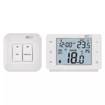 Wireless digital termostat GoSmart 230V/16A Wi-FI Tuya