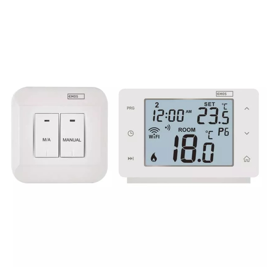 Wireless digital termostat GoSmart 230V/16A Wi-FI Tuya