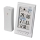 Wireless weather station with an alarm clock 2xAAA vit