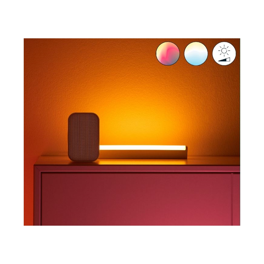 WiZ - KIT 2x LED RGBW Ljusreglerad lampa BAR LED/5,5W/230V 2200-6500K Wi-Fi