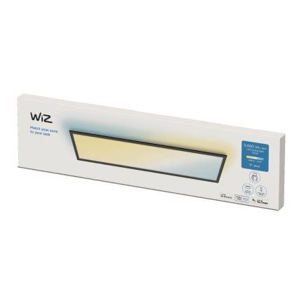 WiZ - LED Dimbar panel SUPERSLIM LED/36W/230V 2700-6500K Wi-Fi svart