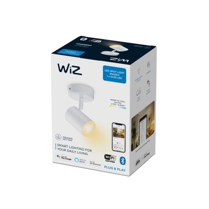 WiZ - LED Dimbar spotlight IMAGEO 1xGU10/4,9W/230V 2700-6500K CRI 90 Wi-Fi white