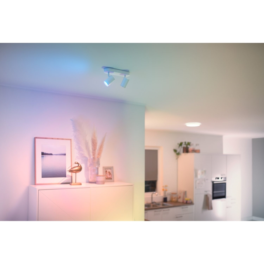 WiZ - LED Dimbar spotlight IMAGEO 2xGU10/4,9W/230V 2700-6500K Wi-Fi CRI 90 vit
