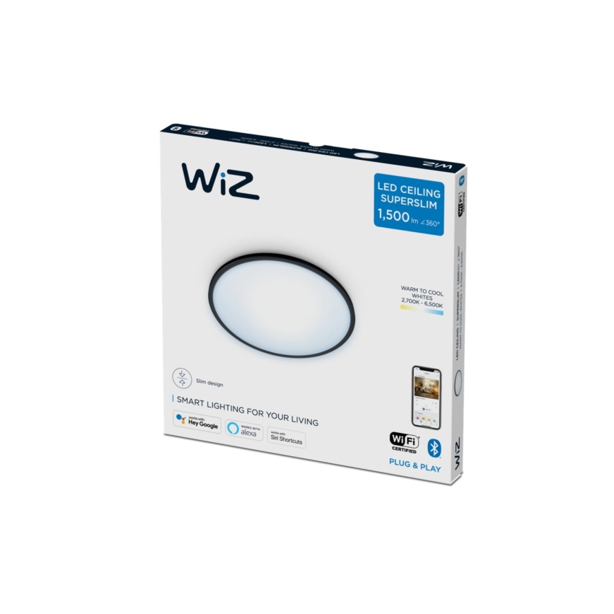 WiZ - LED Dimbar taklampa SUPERSLIM LED/16W/230V 2700-6500K Wi-Fi