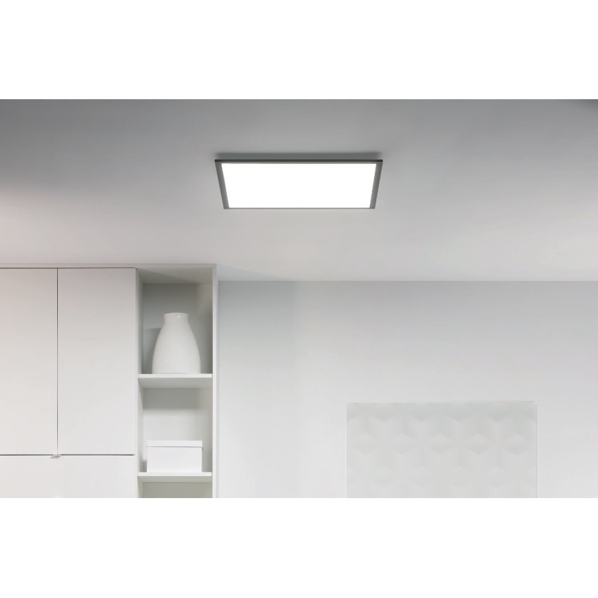 WiZ - LED Dimbar taklampa SUPERSLIM LED/36W/230V 2700-6500K Wi-Fi svart