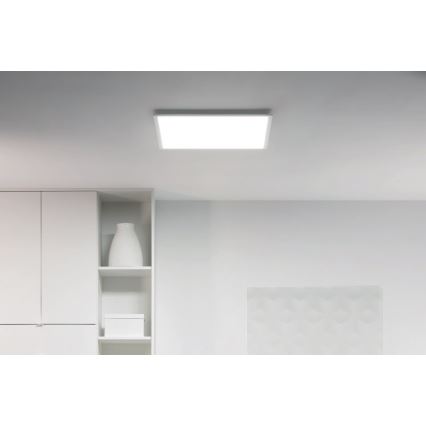 WiZ - LED Dimbar taklampa SUPERSLIM LED/36W/230V 2700-6500K Wi-Fi vit