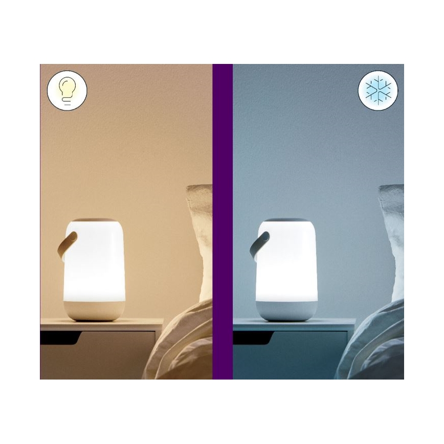 WiZ - LED RGBW Dimbar bärbar lampa MOBILE LED/13,5W/5V 2200-6500K Wi-Fi
