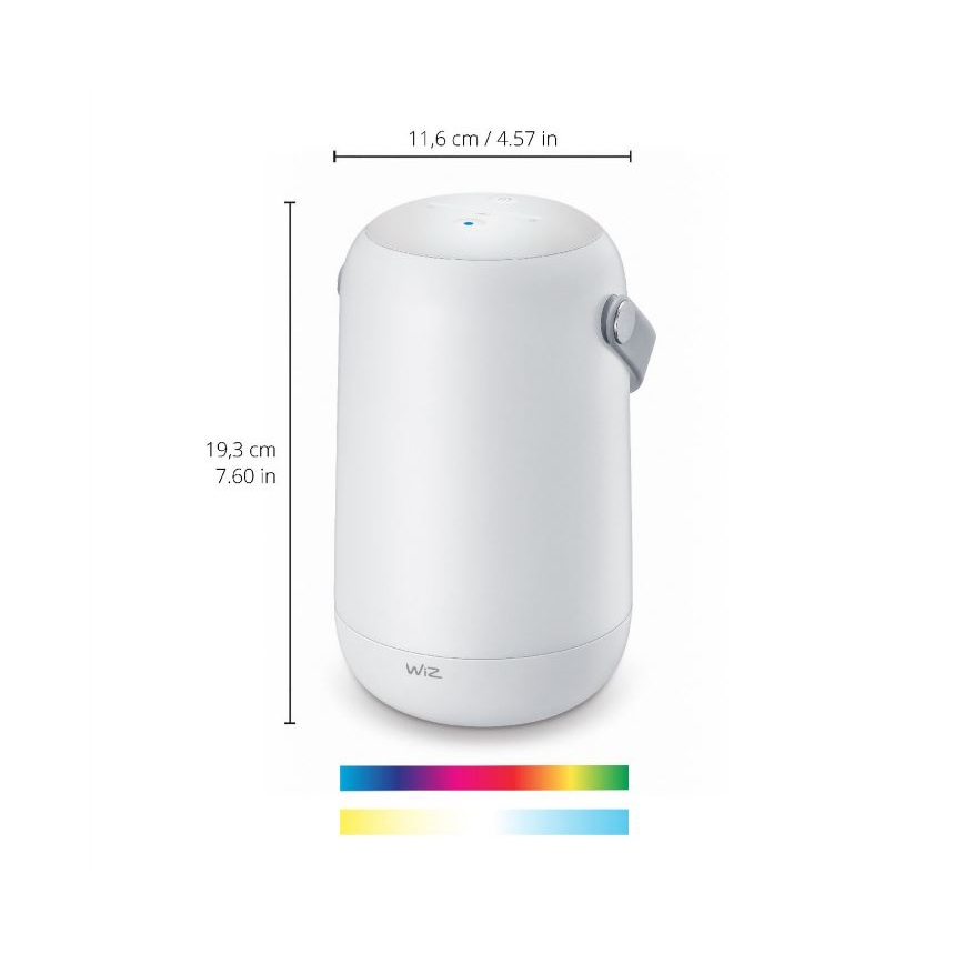 WiZ - LED RGBW Dimbar bärbar lampa MOBILE LED/13,5W/5V 2200-6500K Wi-Fi
