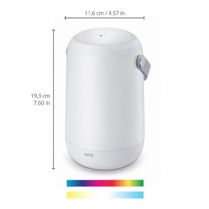 WiZ - LED RGBW dimbar bärbar lampa MOBILE LED/13,5W/5V 2200-6500K Wi-Fi 1800 mAh