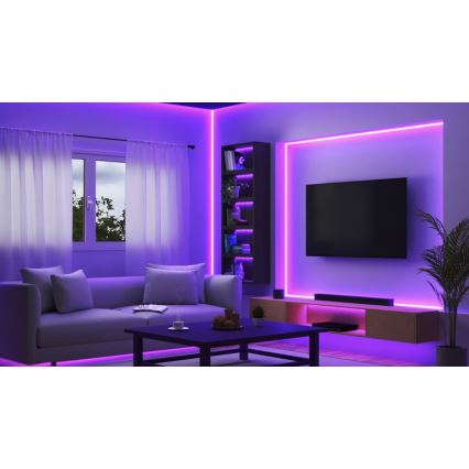 WiZ - LED RGBW dimbar remsa 4m LED/6,5/230V 2700-6500K Wi-Fi