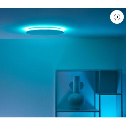 WiZ - LED RGBW Dimbar taklampa RUNE LED/21W/230V 2700-6500K Wi-Fi vit