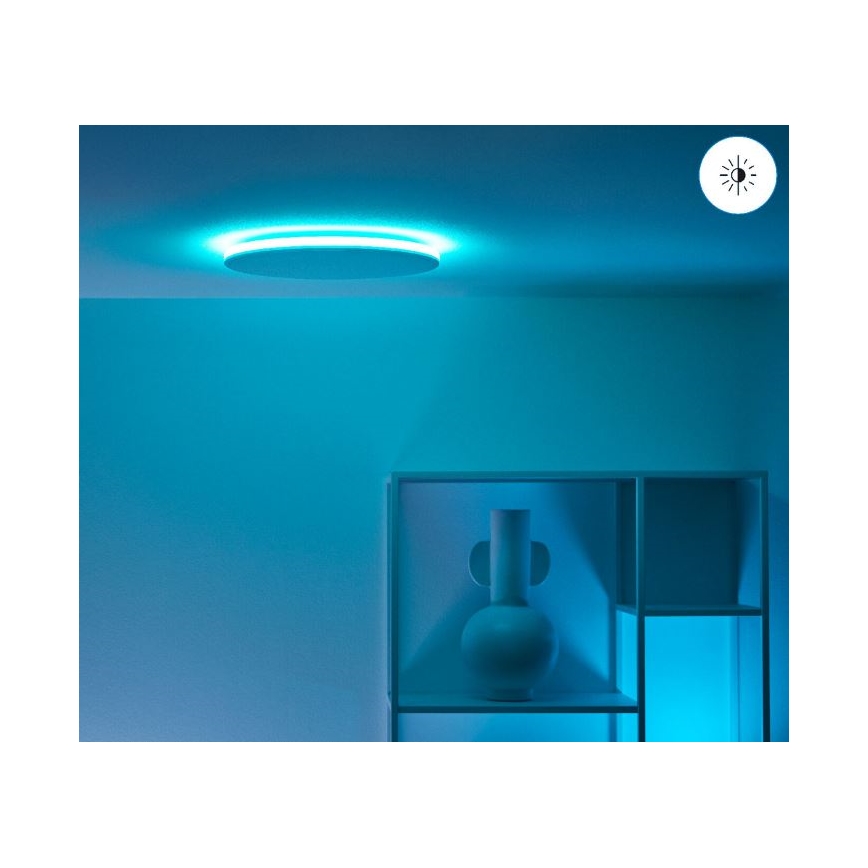 WiZ - LED RGBW Dimbar taklampa RUNE LED/21W/230V 2700-6500K Wi-Fi vit