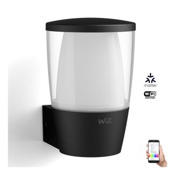WiZ - LED RGBW Dimbar vägglampa utomhus ELPAS LED/8,5W/230V 2700–5000K IP44 Wi-Fi