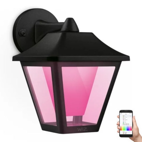WiZ - LED RGBW Dimbar vägglampa utomhus LED/9,5W/230V 2700-5000K IP44 Wi-Fi