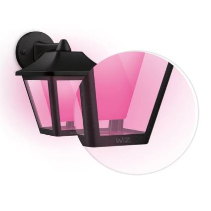 WiZ - LED RGBW Dimbar vägglampa utomhus LED/9,5W/230V 2700-5000K IP44 Wi-Fi