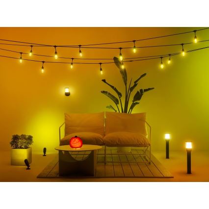 WiZ - LED RGBW Ljusreglerad utomhus lampa ELPAS LED/4,8W/12/230V 2700-5000K IP65 Wi-Fi