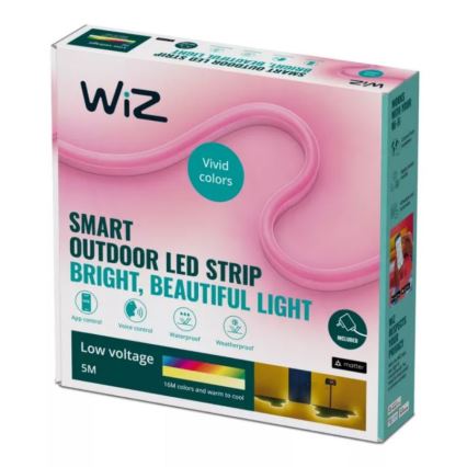 WiZ - LED RGBW Ljusreglerad utomhus list 5m LED/24W/230V 2700-5000K Wi-Fi IP65