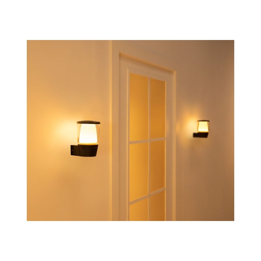 WiZ - LED RGBW Dimbar vägglampa utomhus ELPAS LED/8,5W/230V 2700–5000K IP44 Wi-Fi