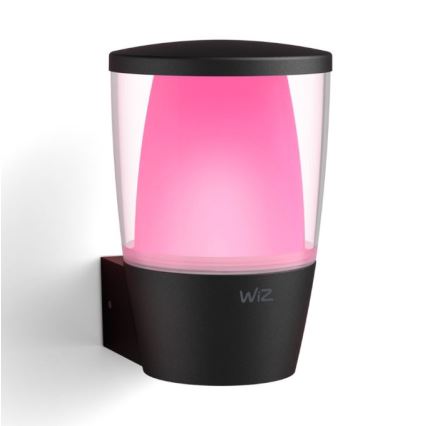 WiZ - LED RGBW Dimbar vägglampa utomhus ELPAS LED/8,5W/230V 2700–5000K IP44 Wi-Fi