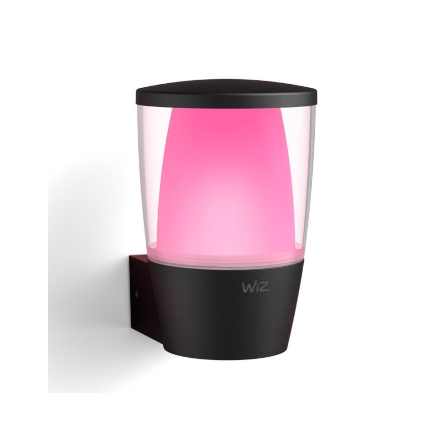 WiZ - LED RGBW Dimbar vägglampa utomhus ELPAS LED/8,5W/230V 2700–5000K IP44 Wi-Fi