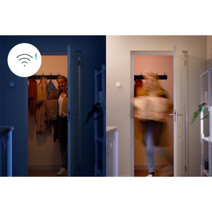 WiZ - Rörelsesensor 1xLR6 Wi-Fi