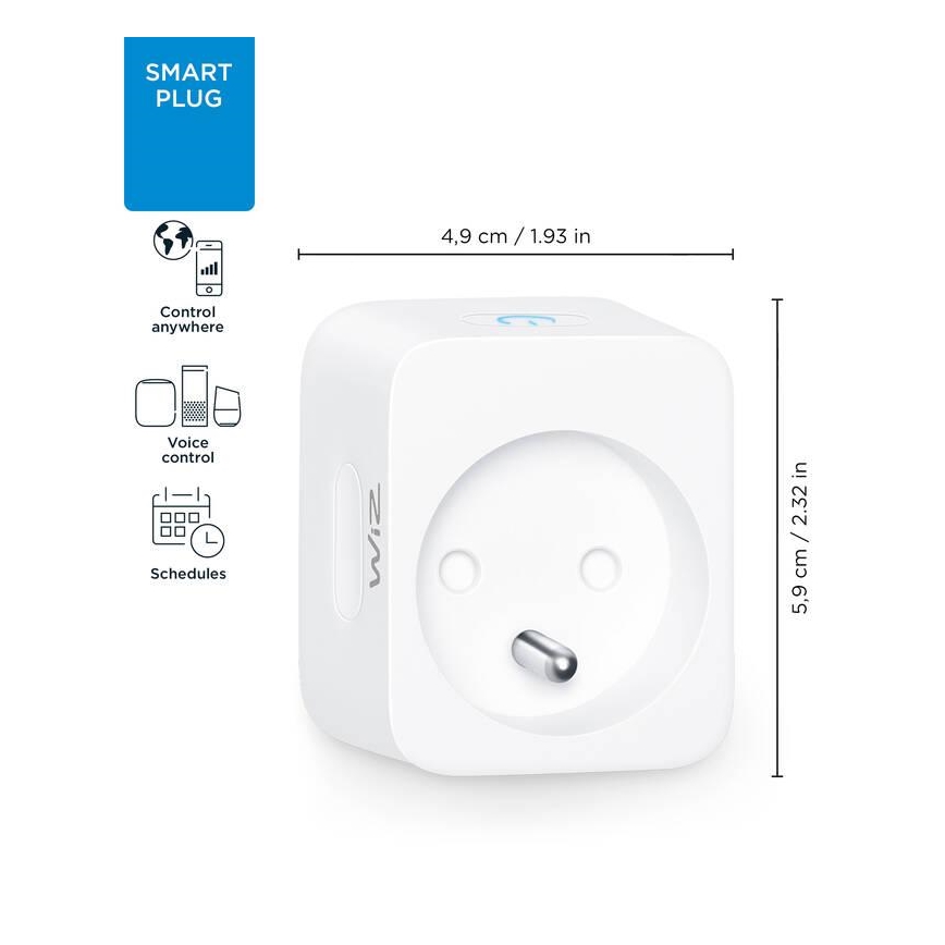 WiZ - Smart uttag E 2300W Wi-Fi