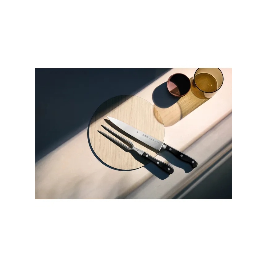 WMF - 2-delars set: köttkniv och köttgaffel SPITZENKLASSE PLUS