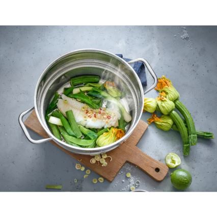 WMF - Ånginsats Ø 20 cm rostfritt stål