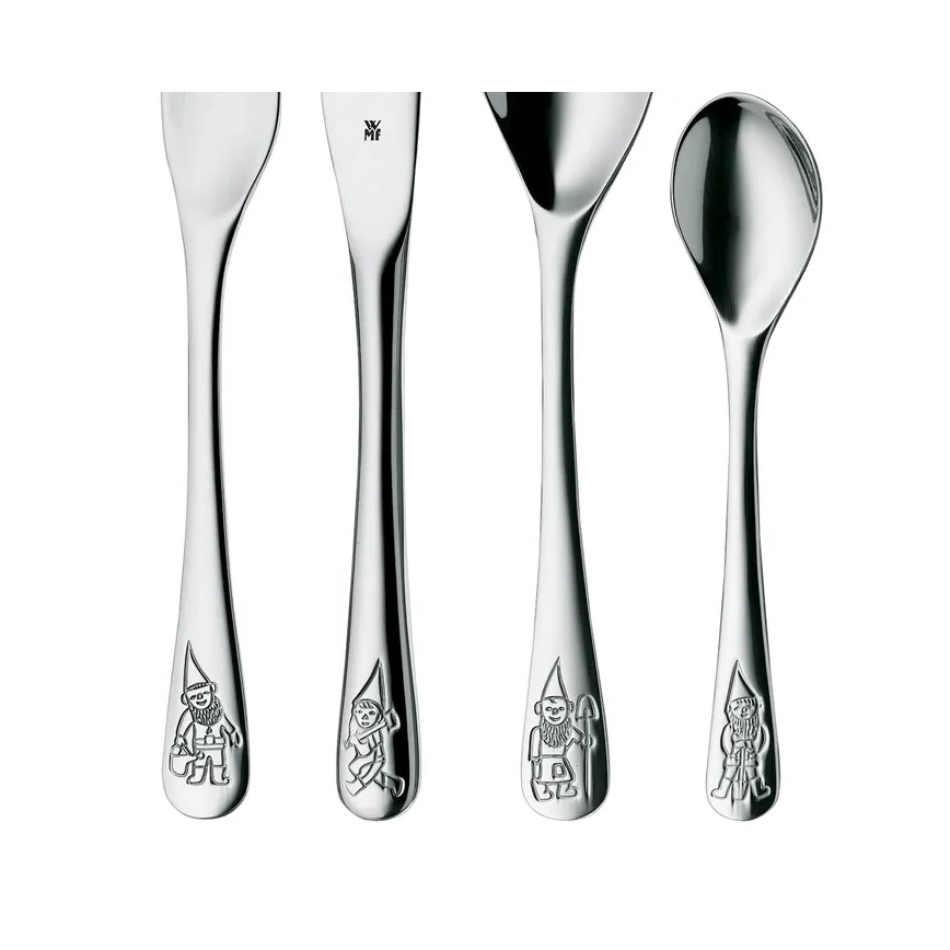 WMF - Barnbestickset TOMTAR 4 delar