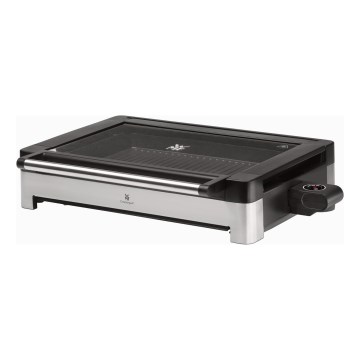 WMF - Elektrisk bordsgrill med lock LONO 2200W/230V rostfri
