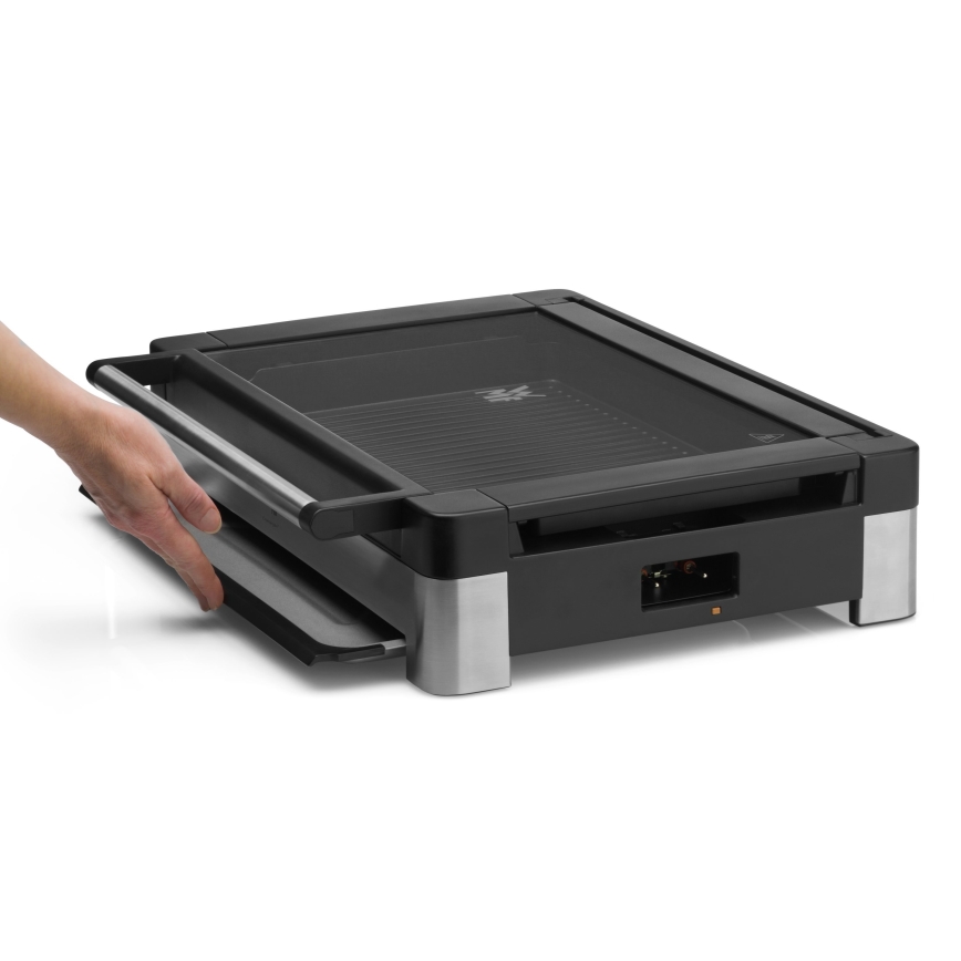 WMF - Elektrisk bordsgrill med lock LONO 2200W/230V rostfri