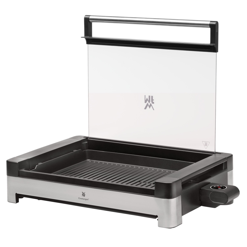 WMF - Elektrisk bordsgrill med lock LONO 2200W/230V rostfri