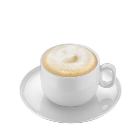 WMF - KIT 2x Cappuccinokopp med fat BARISTA 160 ml vit