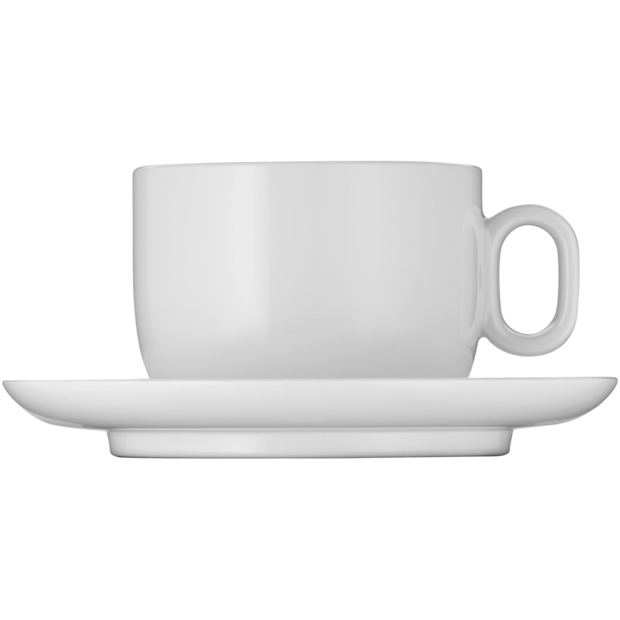 WMF - KIT 2x Cappuccinokopp med fat BARISTA 160 ml vit