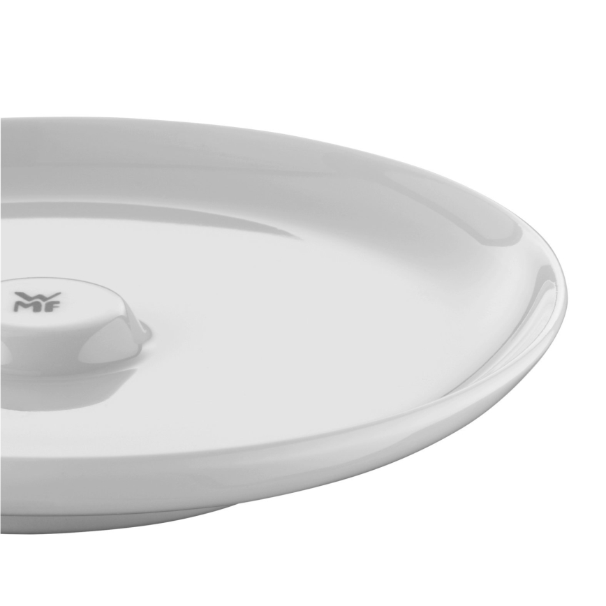 WMF - KIT 2x Espressokopp med underlägg BARISTA vit