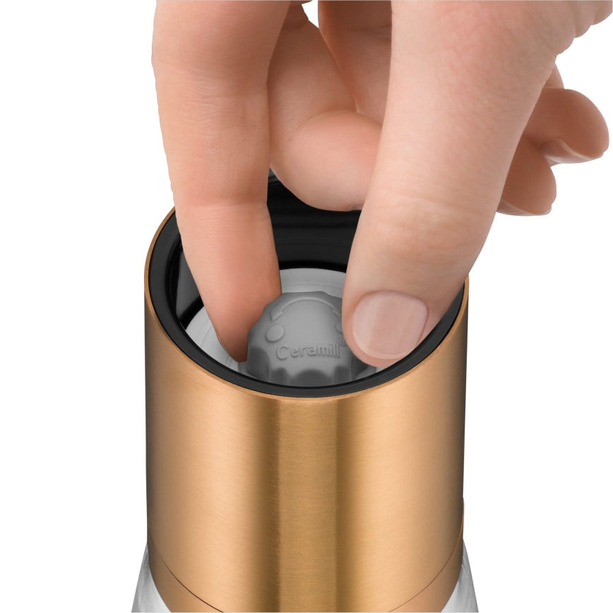 WMF - KIT 2x Kryddkvarn DE LUXE koppar