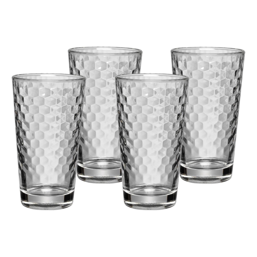 WMF - KIT 4x Latte macchiato glas KAFFE TIME 280 ml