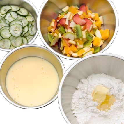 WMF - Köksskålset 4 st GOURMET rostfri