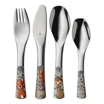 WMF - Set med barnbestik FOREST FRIENDS 4 st