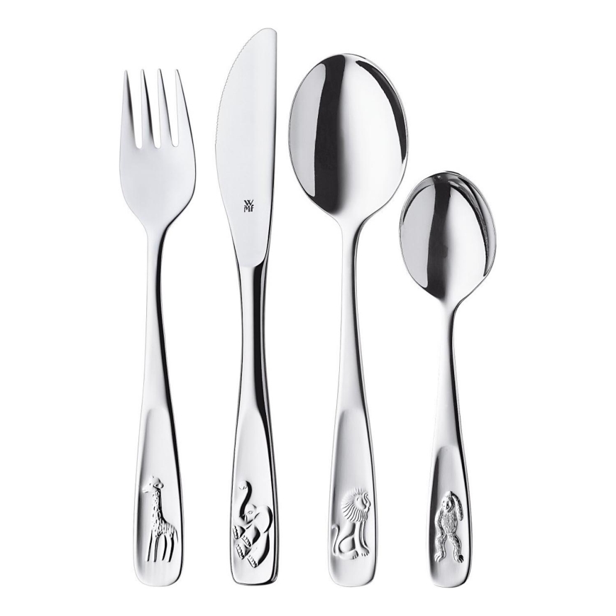 WMF - Set med barnbestik ZOO 4 st