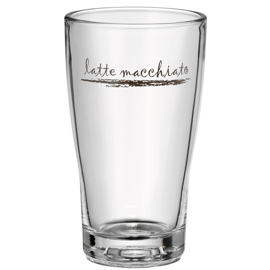WMF - Set med glas och skedar för latte macchiato CLEVER & MORE 6 delar