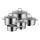 WMF - Set med grytor 5pcs ASTORIA rostfri