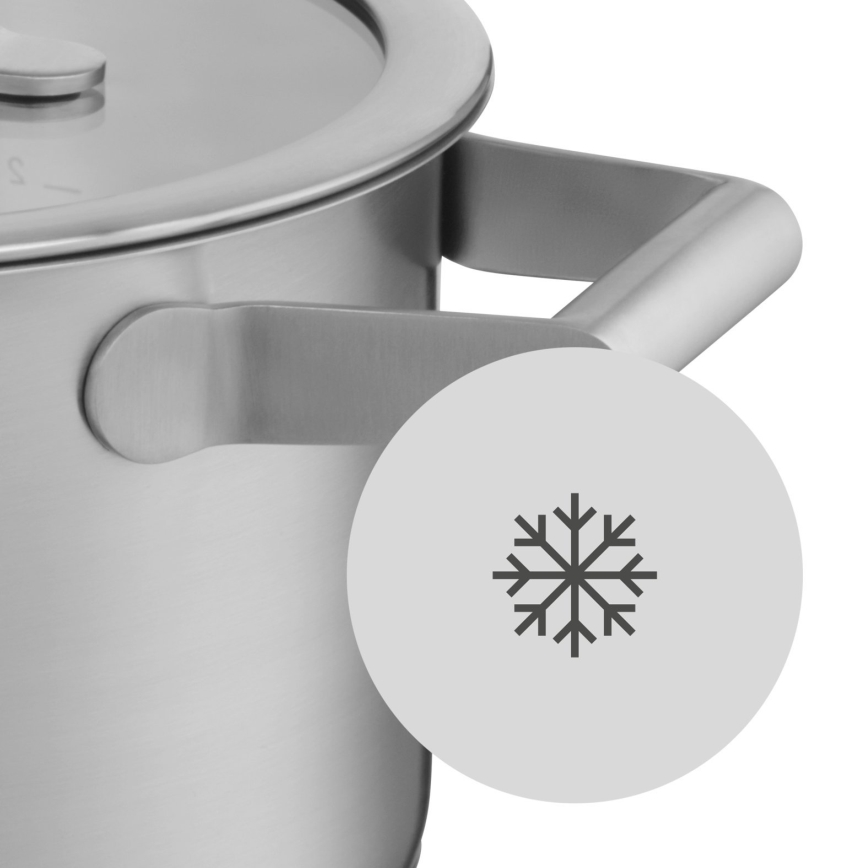 WMF - Set med grytor 5pcs COMFORT LINE rostfri