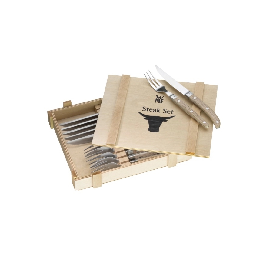 WMF - Set med steakbestick RANCH, 12 delar